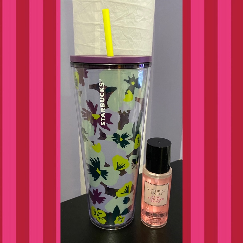 Starbucks 2021 Valentine PURPLE POPPY Tumbler